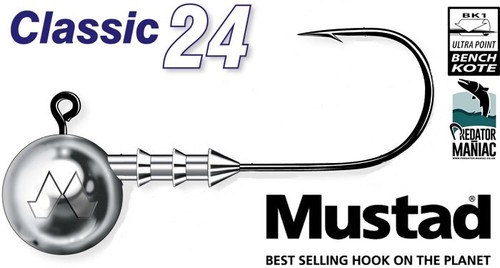 Mustad classic jig heads 3pcs