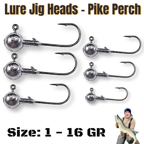 Jig heads lure - jig, zander