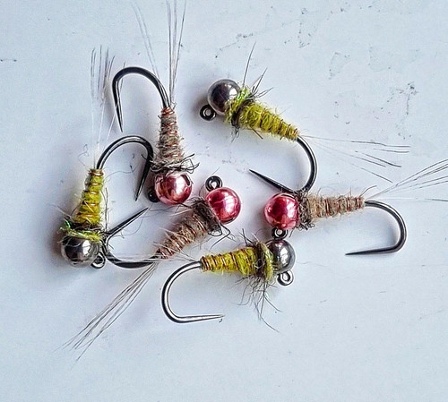 Hares ear tungsten bead jig - hares,