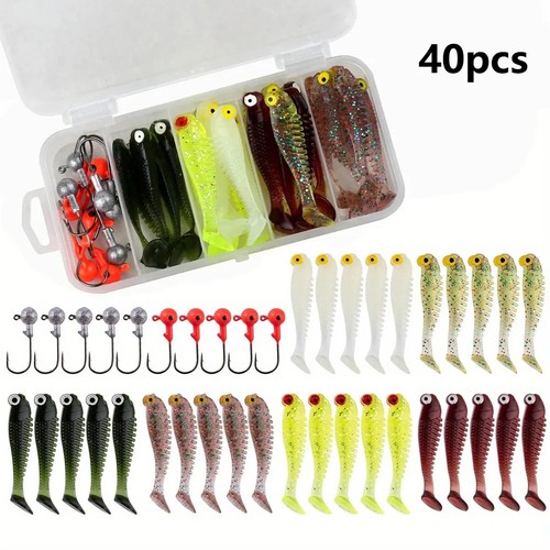 40pcs lot soft lure - 40pcs/lot,