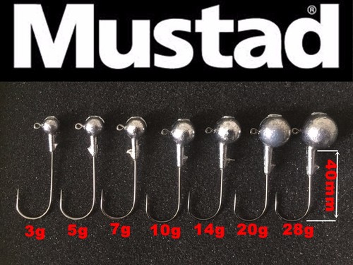 Round ball jig head on - ball, 4/0