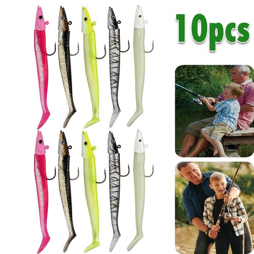 10pcs soft fishing - fishing, lures