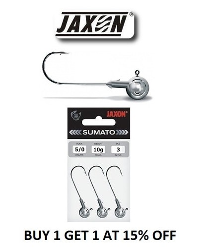 3pcs jig head jaxon sumato - 3pcs,