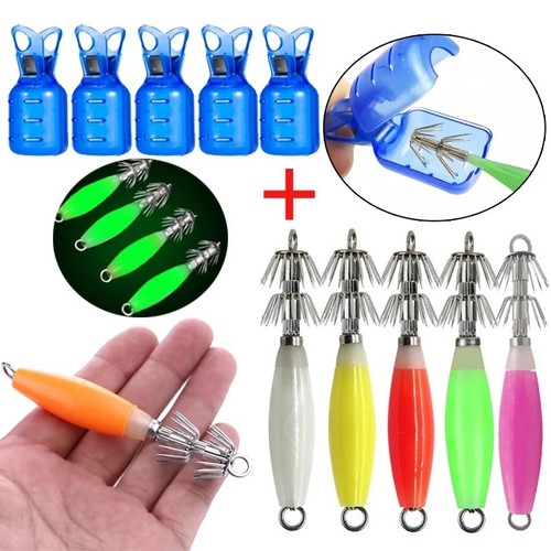 Pcs luminous squid jig sea - pcs,