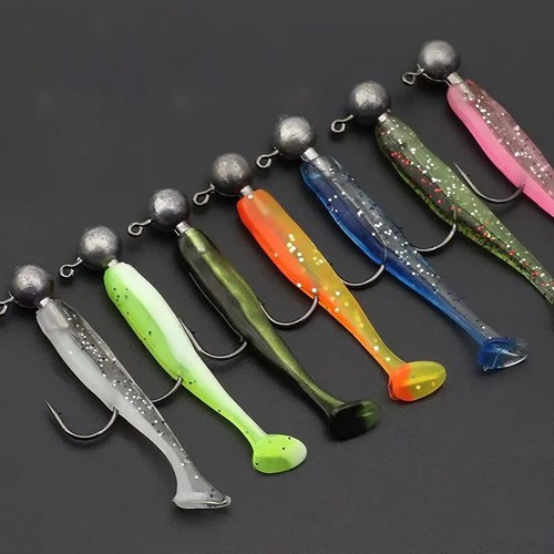10pcs soft lure - soft,