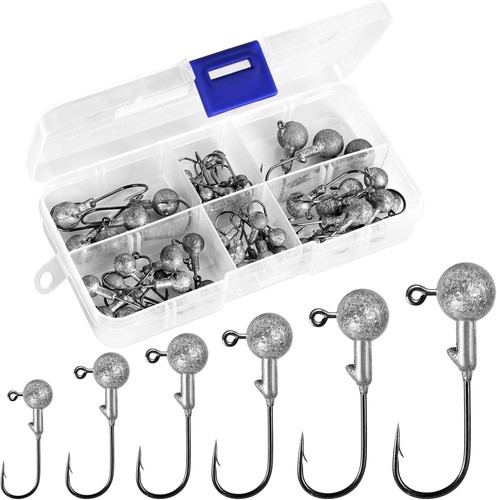Pcs micro jig heads sizes - 50,